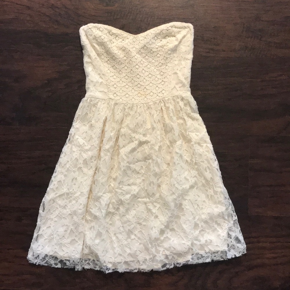 White lace sundress